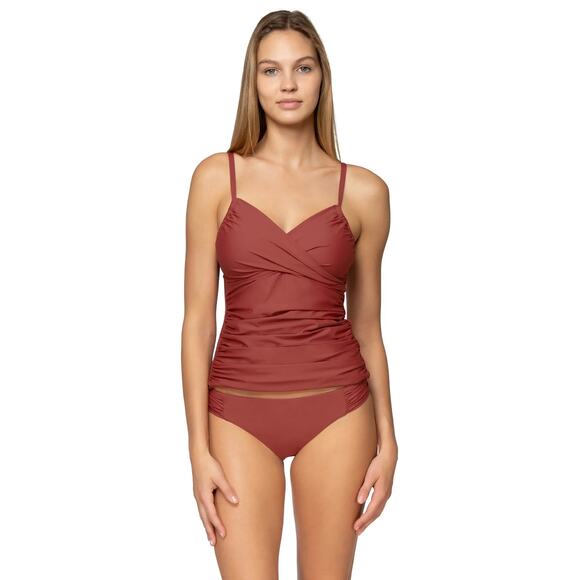 Sunsets Tuscan Red Simone Tankini NWT VARIOUS SIZES - Picture 1 of 3